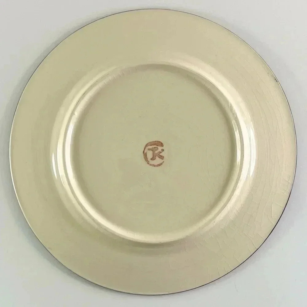 Vintage Handmade Julian Keyser Ceramics Xhosa South Africa Porcelain Plates 2 - Picture 2 of 5